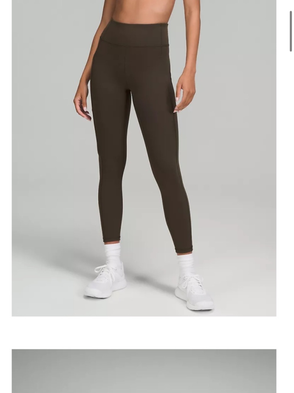 Invigorate High Rise Tight 25” Dark Olive